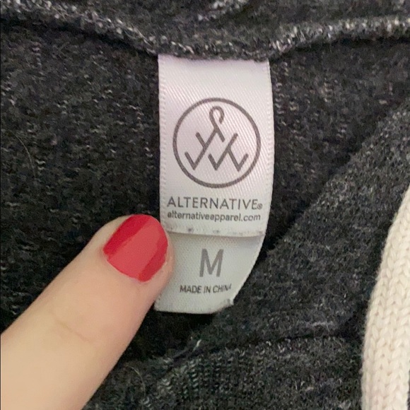 Grey with white speckle hoodie - Picture 4 of 4